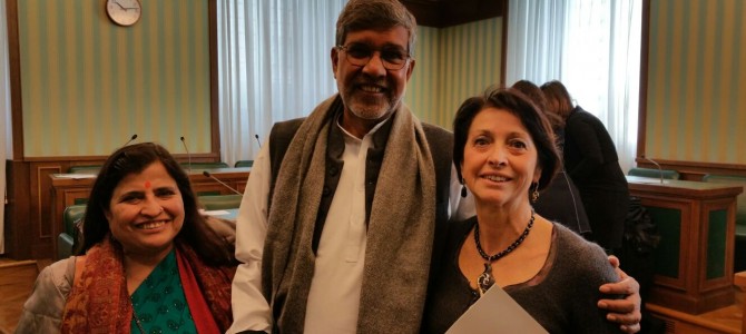 Sfruttamento minorile e cyberbullismo al centro dell’incontro con il Nobel per la pace Satyarthi